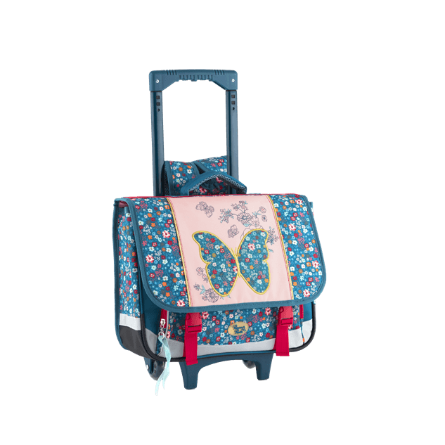 CARTABLE À ROULETTES PRINCESSE PAPILIO - ESQUISSE