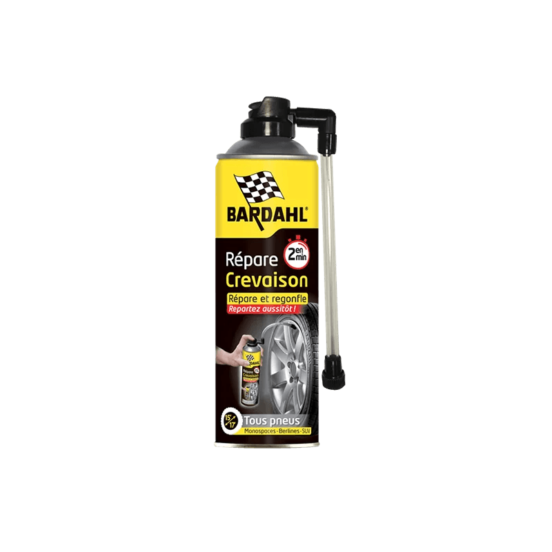 Répare crevaison 500mL - BARDAHL